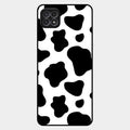 Cow Print Glass Phone Case And Cover For Samsung Galaxy F42 5G