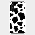 Cow Print Glass Phone Case And Cover For Samsung Galaxy F54 5G