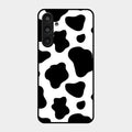 Cow Print Glass Phone Case And Cover For Samsung Galaxy M35 5G
