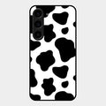 Cow Print Glass Phone Case And Cover For Samsung Galaxy S23 5G