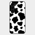 Cow Print Glass Phone Case And Cover For Samsung Galaxy S23 Plus 5G