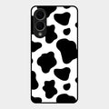 Cow Print Glass Phone Case And Cover For Samsung Galaxy S25 Edge 5G