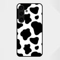 Cow Print Glass Phone Case And Cover For Samsung Galaxy S25 FE 5G