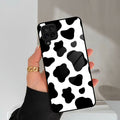 Cow Print Glass Phone Case And Cover For Samsung Galaxy A42 5G