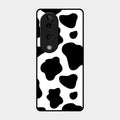 Cow Print Glass Phone Case And Cover For Vivo T3 Ultra
