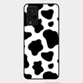 Cow Print Glass Phone Case And Cover For Vivo V21 5G