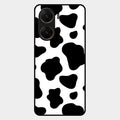 Cow Print Glass Phone Case And Cover For Vivo V29E 5G
