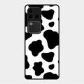 Cow Print Glass Phone Case And Cover For Vivo V30 Pro 5G