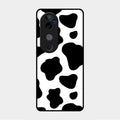 Cow Print Glass Phone Case And Cover For Vivo V40 Pro 5G