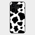 Cow Print Glass Phone Case And Cover For Vivo X200 Fe 5G