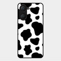 Cow Print Glass Phone Case And Cover For Vivo Y18E