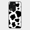 Cow Print Glass Phone Case And Cover For Vivo Y200 5G
