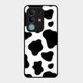 Cow Print Glass Phone Case And Cover For Vivo Y31 Pro 5G
