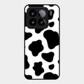 Cow Print Glass Phone Case And Cover For Xiaomi 15 5G