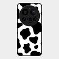 Cow Print Glass Phone Case And Cover For Xiaomi 15 Ultra 5G