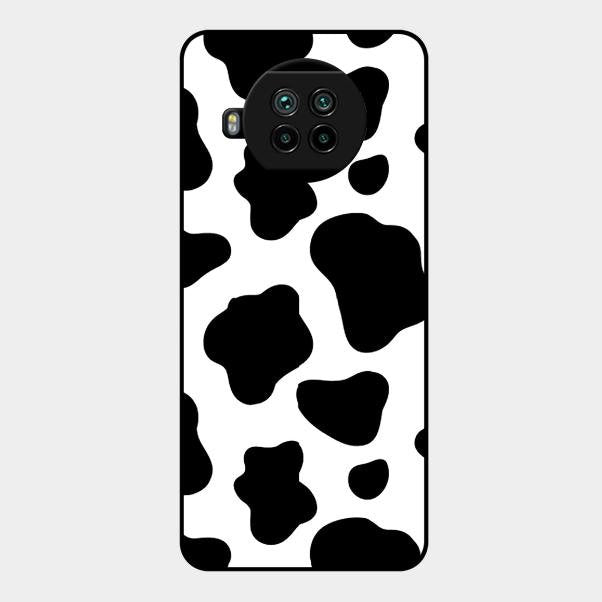 Cow Print Glass Phone Case And Cover For Xiaomi Mi 10I 5G