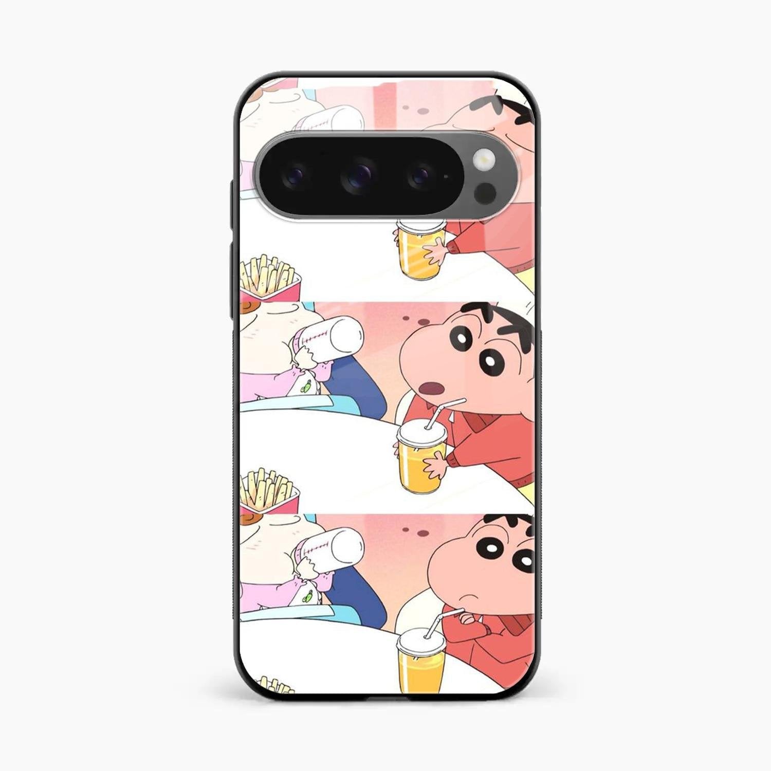 Crazy Cartoon Glass Case Cover For Google Pixel 10 Pro XL