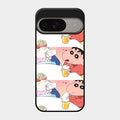 Crazy Cartoon Glass Case Cover For Google Pixel 9 5G