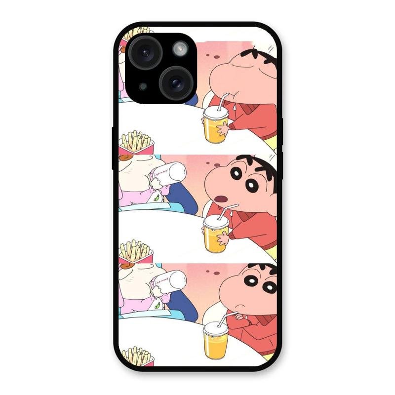 Crazy Cartoon Glass Case Cover For iPhone - ShopOnCliQ