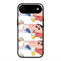 Crazy Cartoon Glass Case Cover For iPhone Air