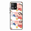 Crazy Cartoon Glass Case Cover For Motorola Edge 40 5G