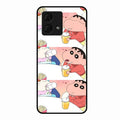 Crazy Cartoon Glass Case Cover For Motorola g84 5G