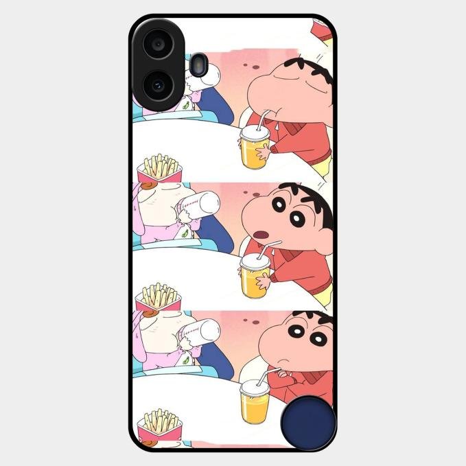 Crazy Cartoon Glass Case Cover For Nothing - ShopOnCliQ