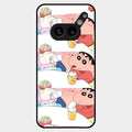 Crazy Cartoon Glass Case Cover For Nothing Phone 2A Plus