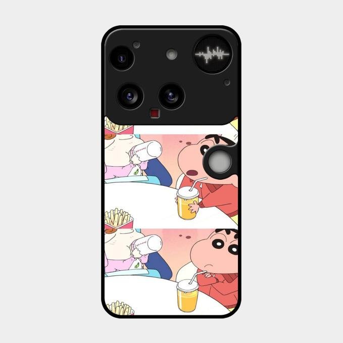 Crazy Cartoon Glass Case Cover For Nothing - ShopOnCliQ