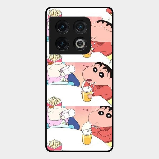 Crazy Cartoon Glass Case Cover For Oneplus - ShopOnCliQ
