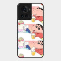 Crazy Cartoon Glass Case Cover For Oneplus 10R 5G