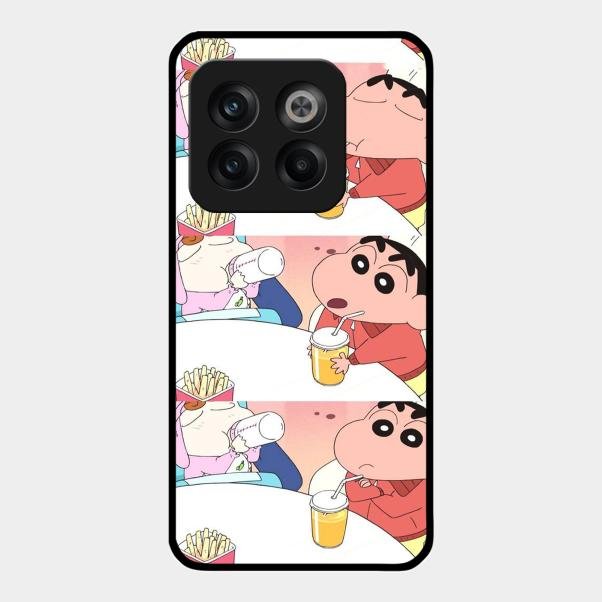 Crazy Cartoon Glass Case Cover For Oneplus 10T 5G