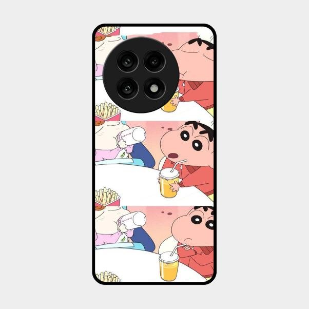 Crazy Cartoon Glass Case Cover For Oneplus - ShopOnCliQ