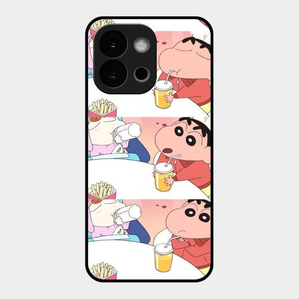 Crazy Cartoon Glass Case Cover For Oneplus 13S 5G