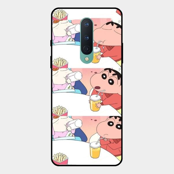 Crazy Cartoon Glass Case Cover For Oneplus - ShopOnCliQ