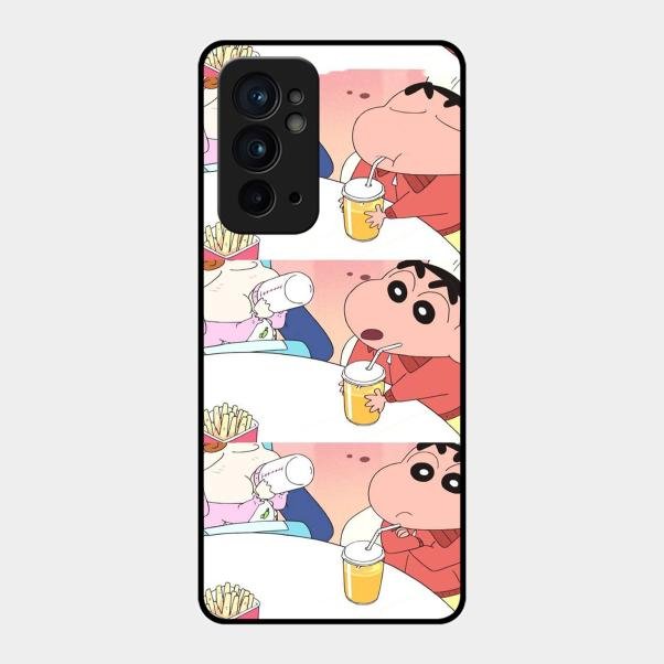 Crazy Cartoon Glass Case Cover For Oneplus - ShopOnCliQ