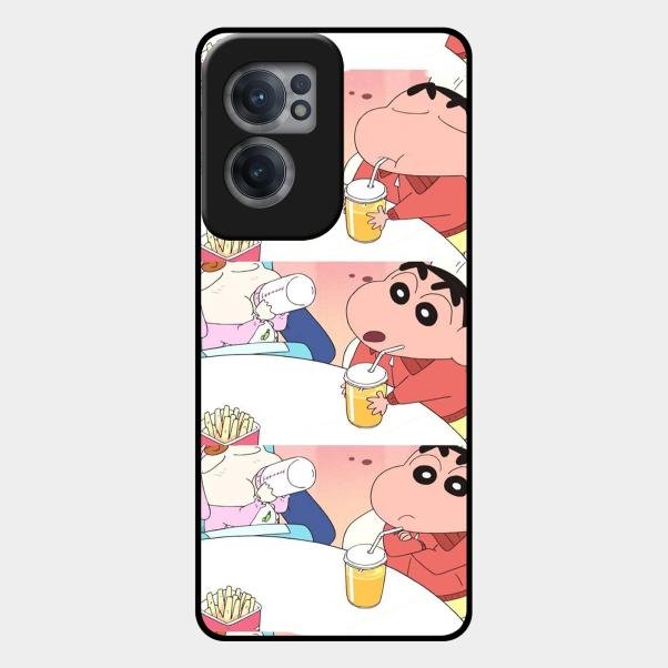 Crazy Cartoon Glass Case Cover For Oneplus - ShopOnCliQ