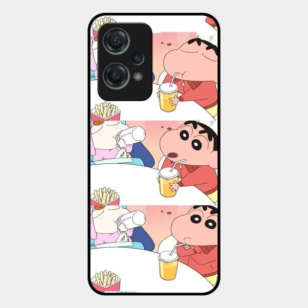 Crazy Cartoon Glass Case Cover For Oneplus Nord Ce 2 Lite 5G