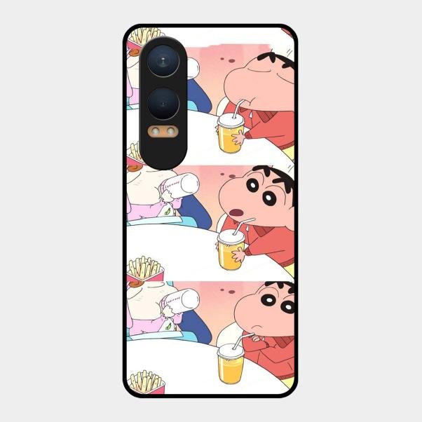 Crazy Cartoon Glass Case Cover For Oneplus - ShopOnCliQ