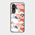 Crazy Cartoon Glass Case Cover For Oppo A5 5G