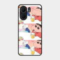 Crazy Cartoon Glass Case Cover For Oppo A5X 5G