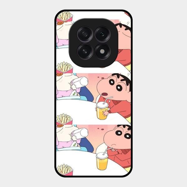 Crazy Cartoon Glass Case Cover For Oppo F29 5G