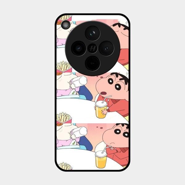 Crazy Cartoon Glass Case Cover For Oppo - ShopOnCliQ