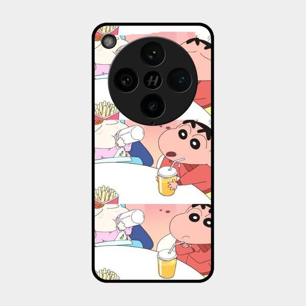 Crazy Cartoon Glass Case Cover For Oppo - ShopOnCliQ