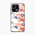 Crazy Cartoon Glass Case Cover For Oppo Find X9 5G