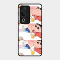 Crazy Cartoon Glass Case Cover For Oppo K12X 5G