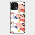 Crazy Cartoon Glass Case Cover For Oppo K13 5G