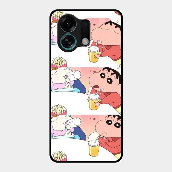 Crazy Cartoon Glass Case Cover For Oppo K13 Turbo 5G