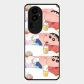 Crazy Cartoon Glass Case Cover For Oppo Reno 10 Pro Plus 5G