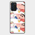 Crazy Cartoon Glass Case Cover For Oppo Reno 6 5G